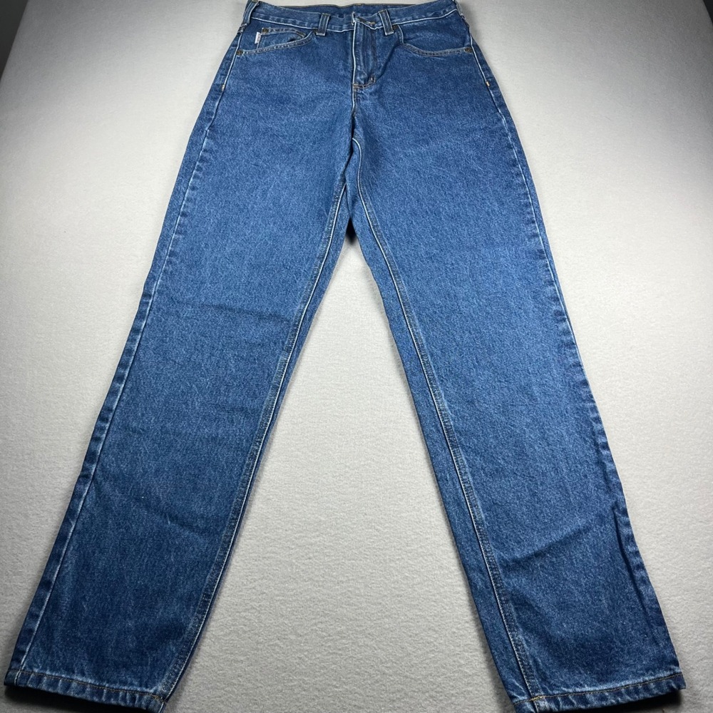 Carhartt B17-DST Mens Relaxed Fit Tapered Leg Jeans Dark Stone Blue 30x34